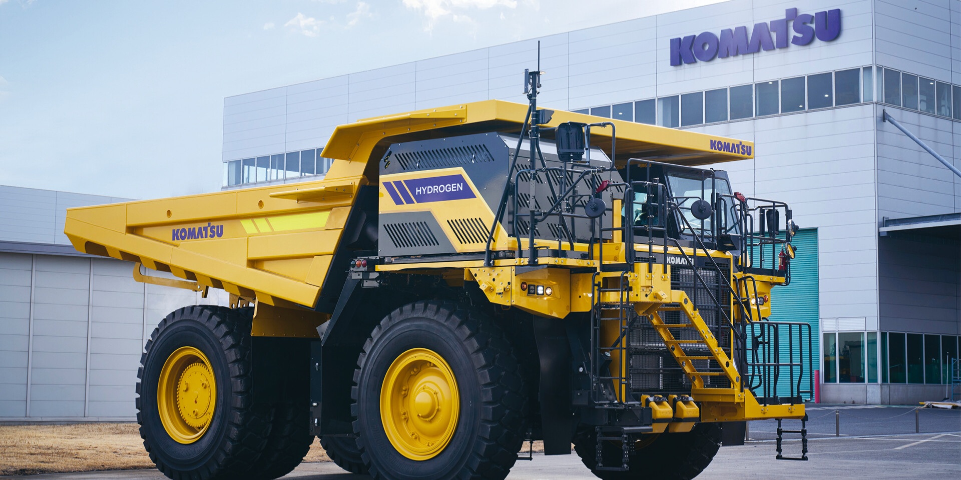 Dump truck from Komatsu