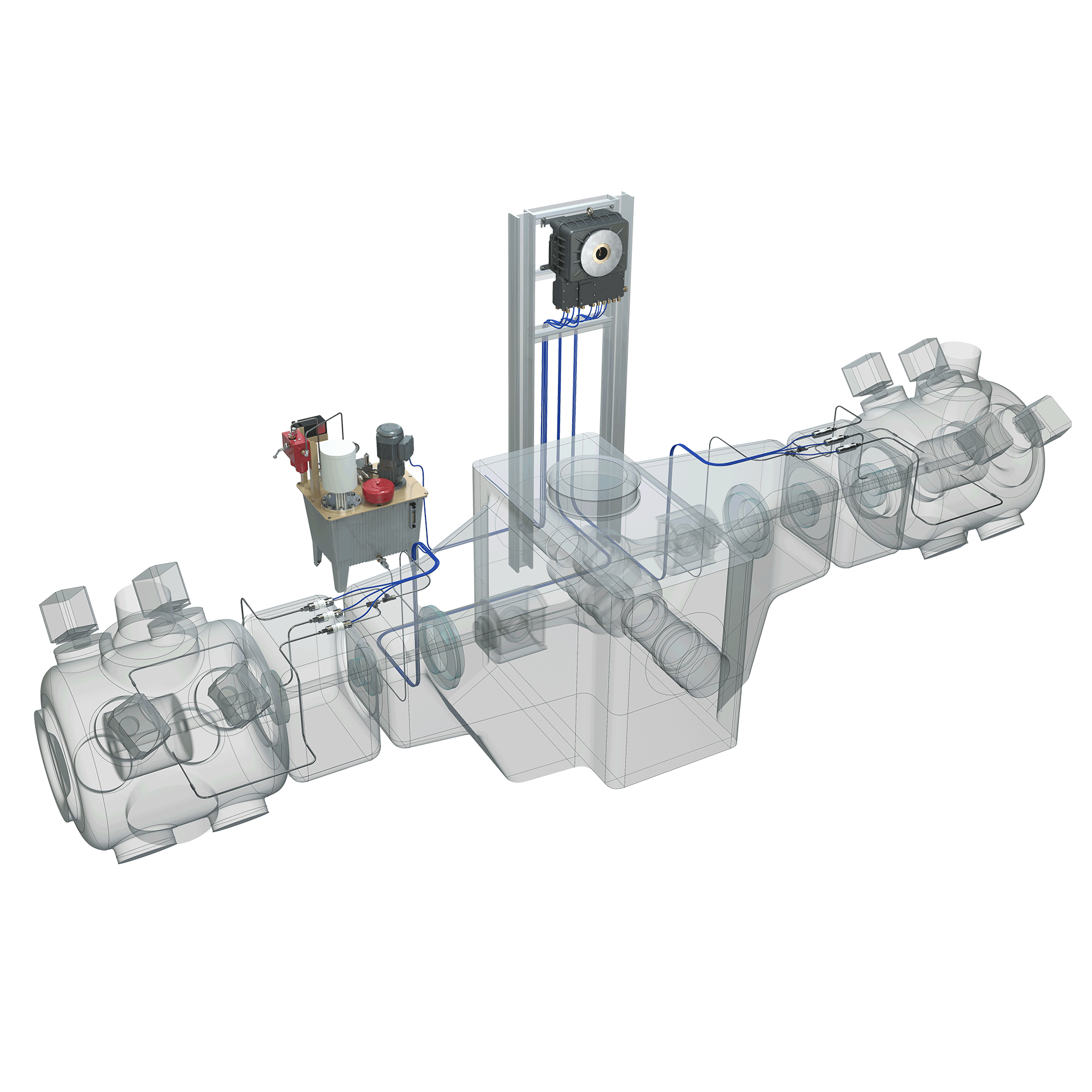 Schmiersystem XperLube Grafik Schmiersystem XperLube