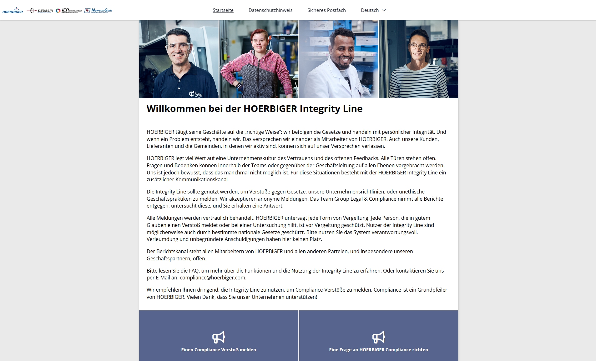 HOERBIGER Integrity Line