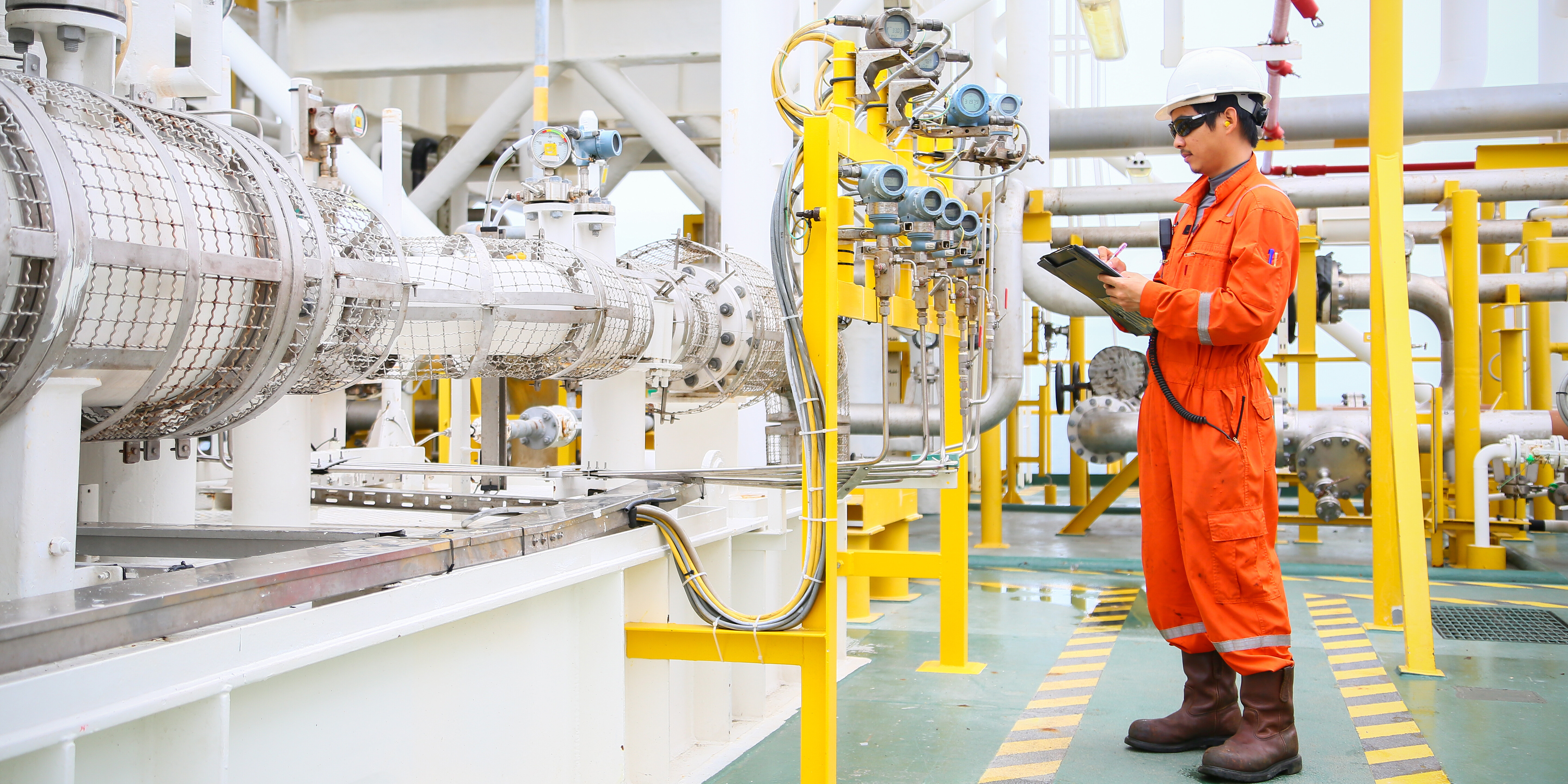 Man in factory Man in factory