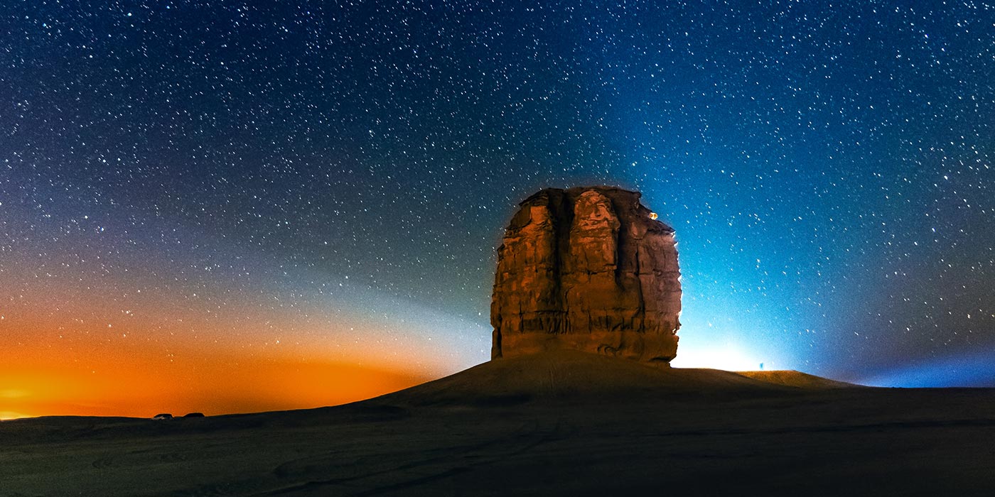 Wüste in Saudi Arabien Wüste in Saudi Arabien